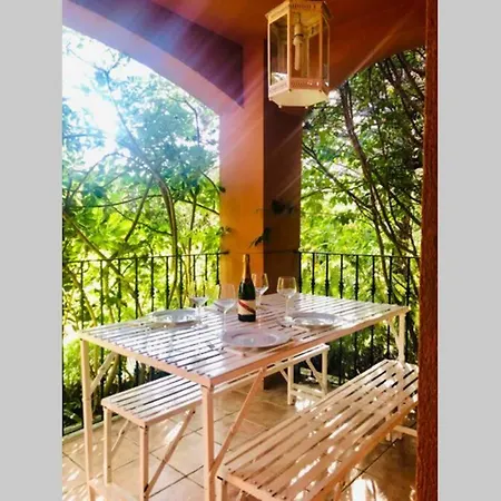 Apartment Puente Bright Terrace, Pool & Garden View