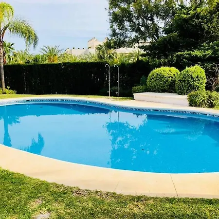 Apartment Puente Bright Terrace, Pool & Garden View *